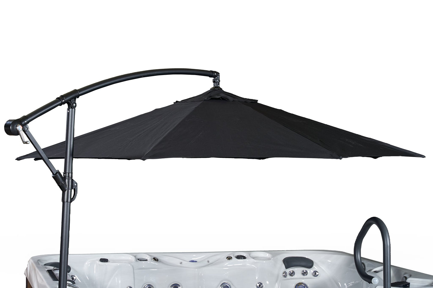 Overhanging Umbrella